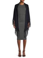 Max Mara Studio Fringed Wool Wrap