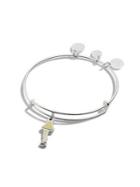 Alex And Ani A Christmas Story Frageelay Color Infusion Silvertone Bangle Bracelet