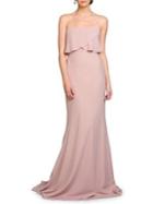 Jenny Yoo Blake Whipped Gown