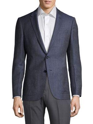 Hugo Textured Wool Sportcoat