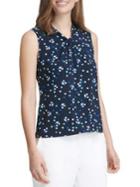 Tommy Hilfiger Floral-print Twisted Top