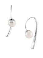 Majorica 10mm Round Pearl Earrings