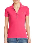 Polo Ralph Lauren Skinny Stretch Mesh Polo