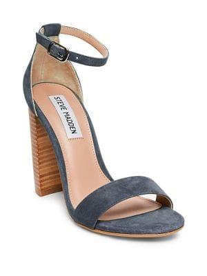 Steve Madden Carrson Suede Ankle-strap Sandals