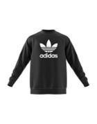 Adidas Adicolor Trefoil Cotton Warm-up Crewneck Sweatshirt