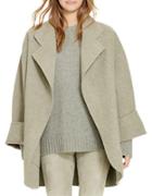 Polo Ralph Lauren Open-front Wool Blend Coat