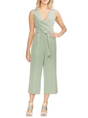 Vince Camuto Ethereal Dawn Belted Jumpsuit