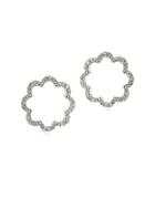 Carolee Icing On The Cake Cz Paved Stud Earrings
