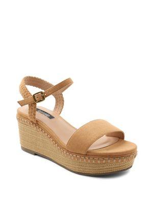 Kensie Timothy Wedge Platform Sandals