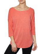 Betsey Johnson Performance Crisscross Back T-shirt