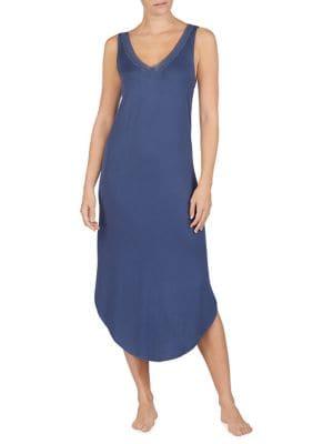Clair De Lune Sleeveless Curved Hem Gown