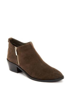 Taryn Rose Sabrina Suede Booties