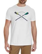 Nautica Big And Tall Crossed Oars Graphic Cotton Tee