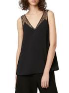 French Connection Sleeveless Crepe Top