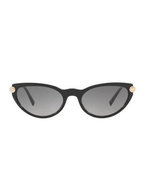 Versace Medusa 55mm Butterfly Sunglasses
