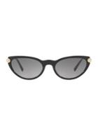 Versace Medusa 55mm Butterfly Sunglasses