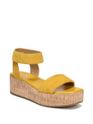 Franco Sarto Ioli Suede Platform Sandals
