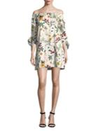 Bailey 44 Botanical-print Shift Dress