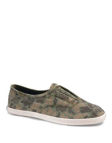 Keds Chillax Camouflage Canvas Ripstop Sneakers
