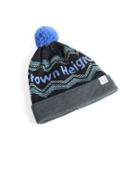 Tuck Shop Co. Crown Heights Striped Pompom Beanie