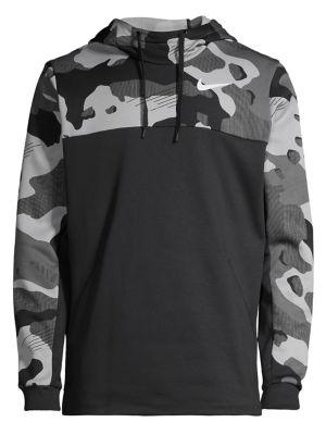 Nike Camo-print Pullover Hoodie