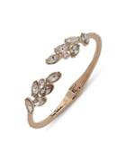 Jenny Packham Crystal Studded Cluster Bangle Bracelet