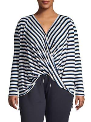 Vero Moda Curve Plus Honie Wrap Top