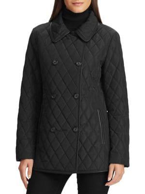 Lauren Ralph Lauren Faux-leather Quilted Jacket