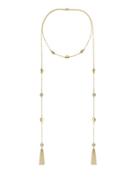 Laundry By Shelli Segal Hollywood & Vine Two Row Lariat Necklace