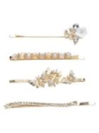 Lonna & Lilly 4-piece Goldtone Mixed Bobby Pins Set