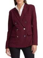 Lauren Ralph Lauren Relaxed-fit Ponte Double-breasted Blazer