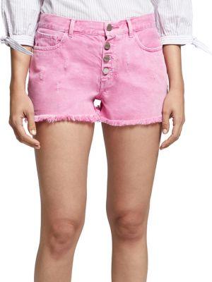 Sanctuary Wild Cherry Weekender Denim Shorts