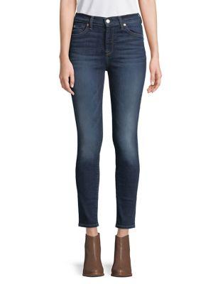 7 For All Mankind Moreno Hi-rise Ankle Jeans