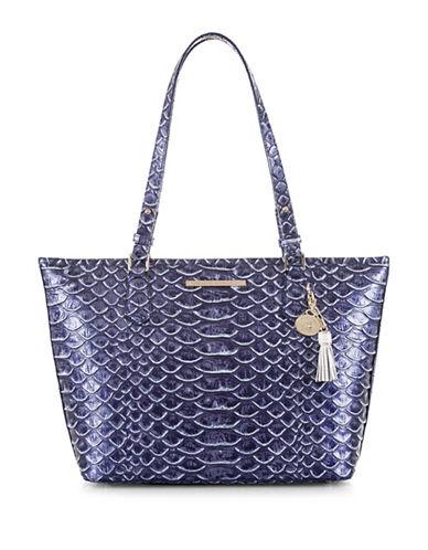 Brahmin Medium Asher Denim Del Ray Tote