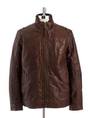 Marc New York Vandam Leather Jacket