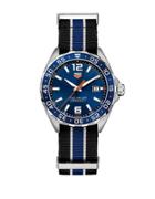 Tag Heuer Formula 1 Stainless Steel And Nato Strap Watch, Waz1010fc819