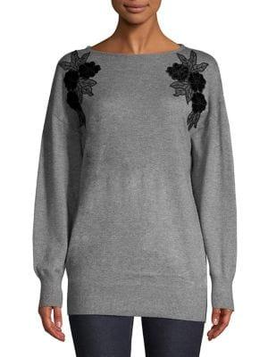 Dorothy Perkins Oversize Applique Sweatshirt