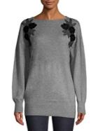 Dorothy Perkins Oversize Applique Sweatshirt