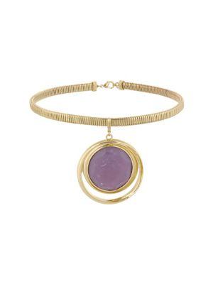 Laundry By Shelli Segal Crystal Statement Pendant Necklace