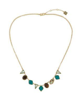 Laundry By Shelli Segal Assorted Pendant Frontal Necklace