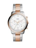 Fossil Neutra Chronograph Two-tone Stainless Steel Bracelet Watch