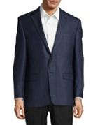 Lauren Ralph Lauren Slim-fit Silk-wool Blazer