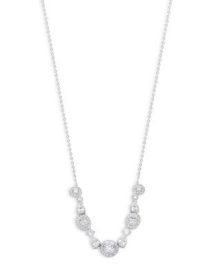 Nadri Crystal Frontal Necklace
