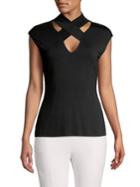 Bailey 44 Crisscross Short-sleeve Top