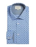 Ted Baker London Floral Dobby Cotton Dress Shirt