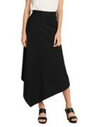 Donna Karan New York Asymmetrical Midi Skirt
