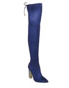 B Brian Atwood Marney Microsuede Over-the-knee Boots