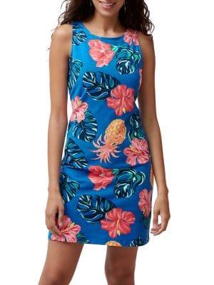 Tommy Bahama Ada Scoop-back Sheath Dress