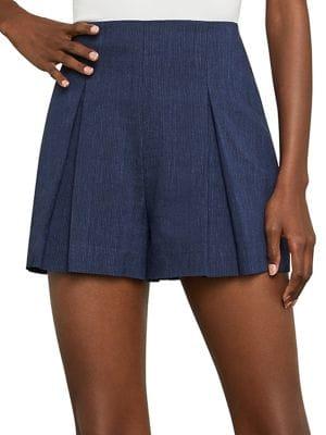 Bcbgmaxazria Woven High-waist Shorts