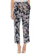 Vince Camuto Mystic Blooms Floral Pull-on Pants